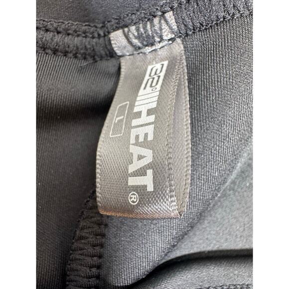 32 Degree Heat Women’s Sz L Jogger Sweatpants Black Stretch Zippered Pockets New - Picture 7 of 7